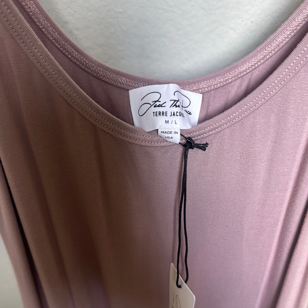 Jack by BB Dakota Dusty Pink Sleeveless Top